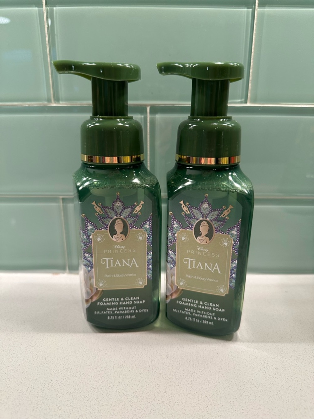 Bath & Body Works Tiana Foaming Hand Soap duo